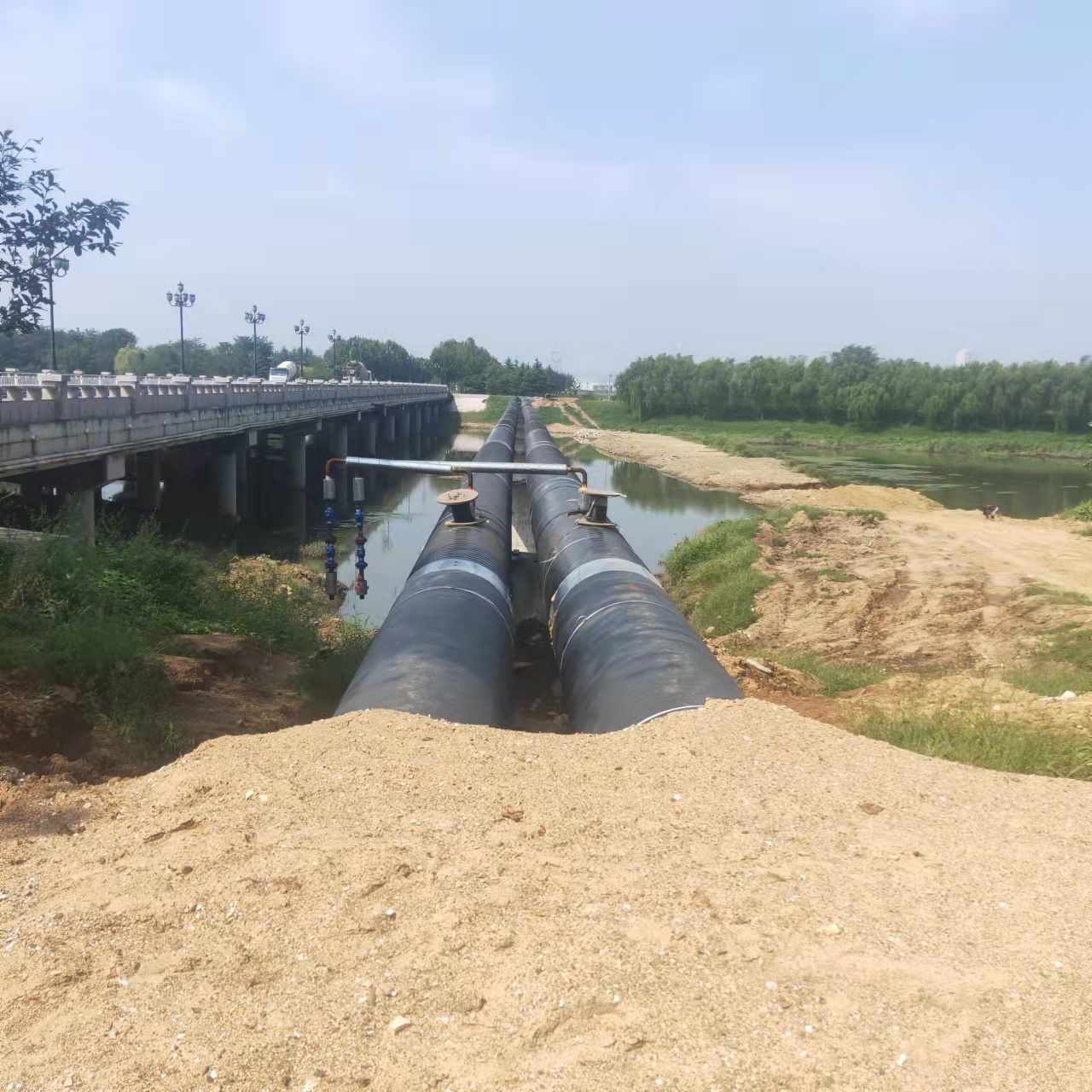 红桥长距离输油管道清洗